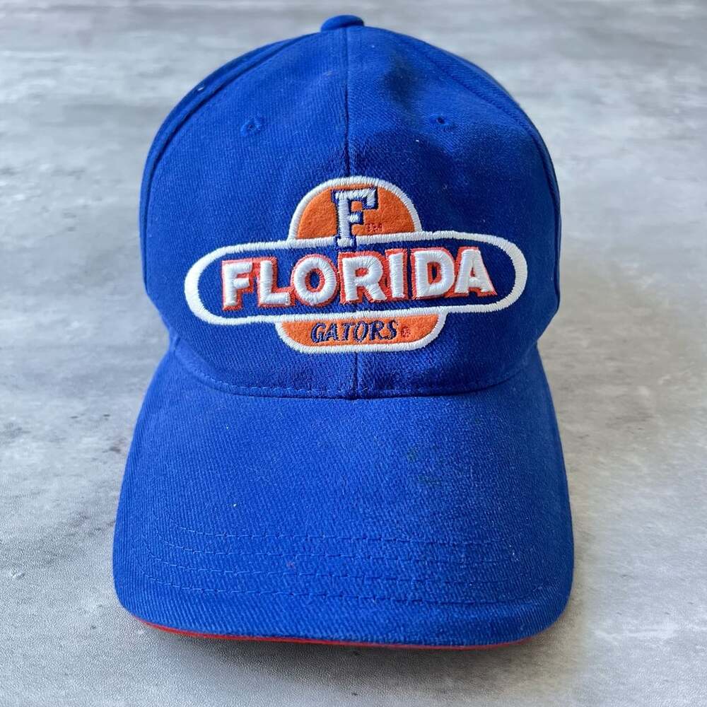 Vintage 90s Florida Gators Starter Adjustable Blue Hat Cap